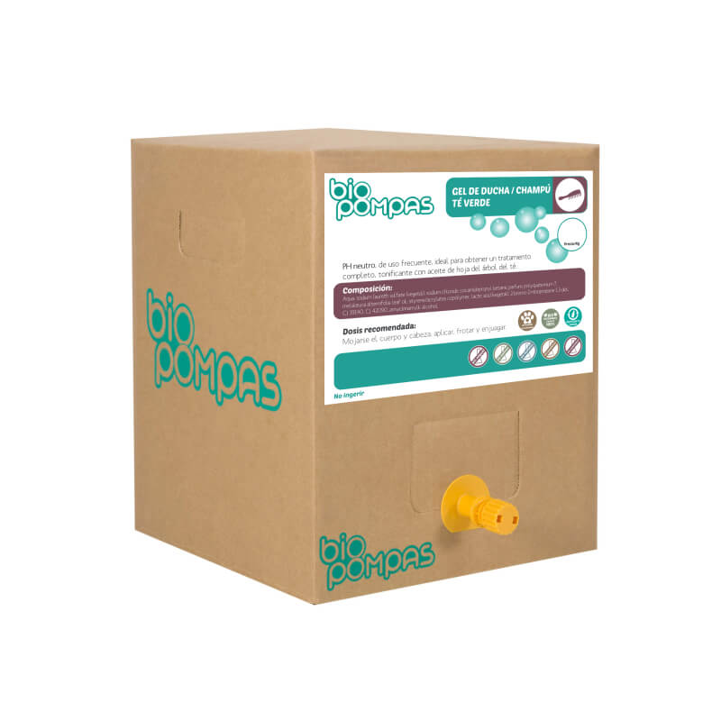 Gel De Ducha/champú Té Verde
